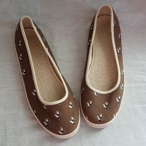 Womens LL Bean slip ons